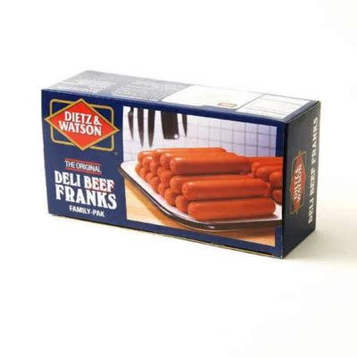 Dietz & Watson Deli Beef Franks - 5 lbs. - Sam's Club