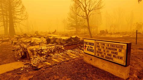 Dixie Fire: Haunting photos show California wildfire aftermath