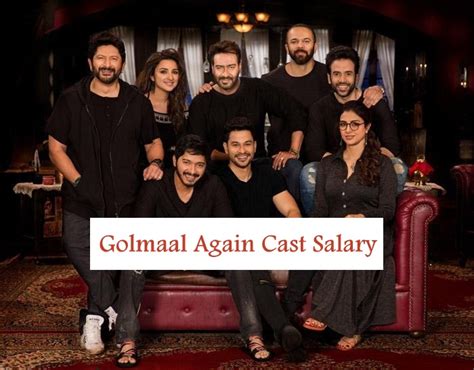 Golmaal Again Cast Salary | Konkankatta.in