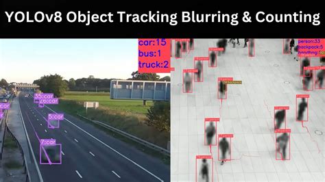 Real-Time Object Detection, Tracking, Blurring and Counting using YOLOv8: A Step-by-Step ...