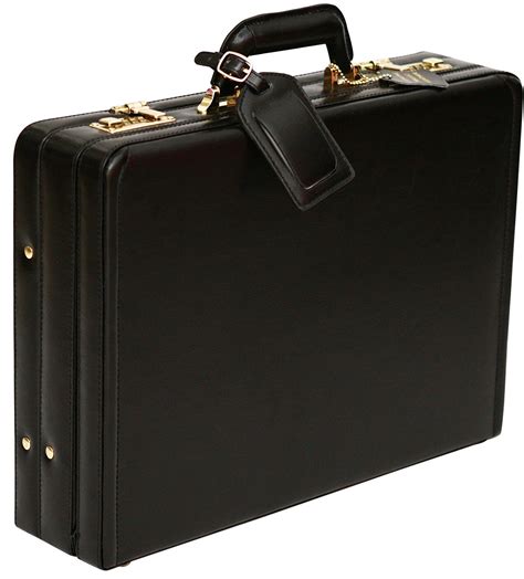 Buy Bonded Leather Attaché Briefcase - Internal Expanding Filing ...