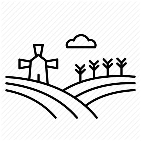 Farm Field Icon #91731 - Free Icons Library