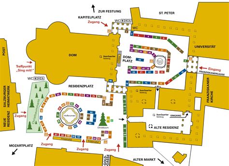 Market map – Salzburg Christmas market