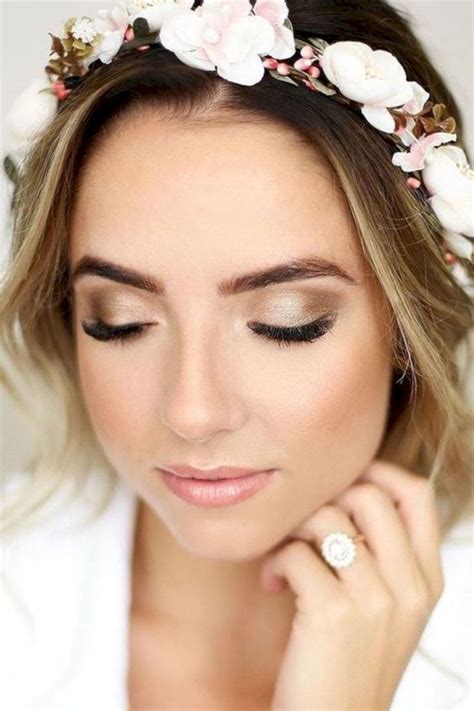 40 Cute Wedding Makeup Ideas You should Try Now | Gorgeous wedding ...