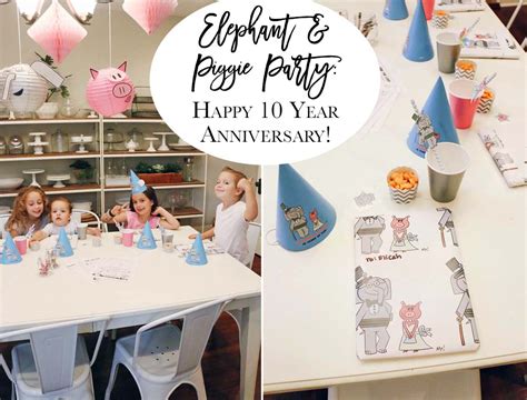 A Party with Elephant & Piggie! – At Home With Natalie