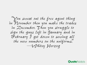 Whitey Herzog Quotes. QuotesGram