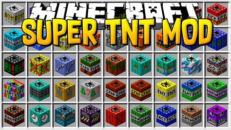 Super TNT Mod 1.12.2 (Best TNT Mod for Minecraft) - MINECRAFT, FORTNITE ...