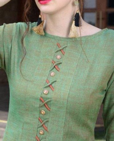 Trendy 50 Kurti Neck Designs For Front (2022) - Tips and Beauty | Kurti ...