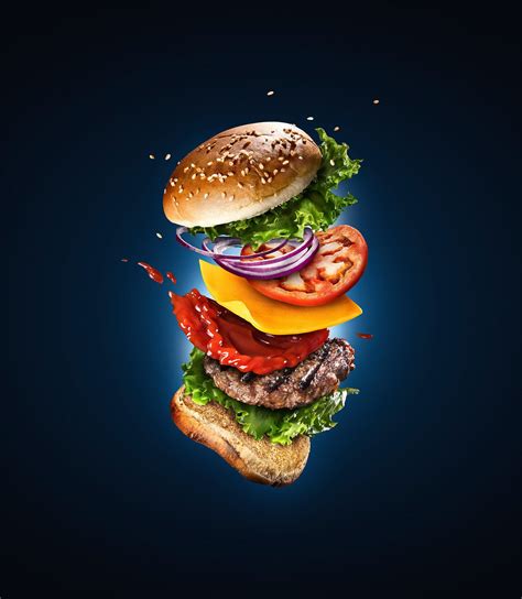 Creative Food Photography: Flying Burger Workshop