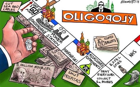 The Telegraph Cartoon - Oligopoly : ukpolitics