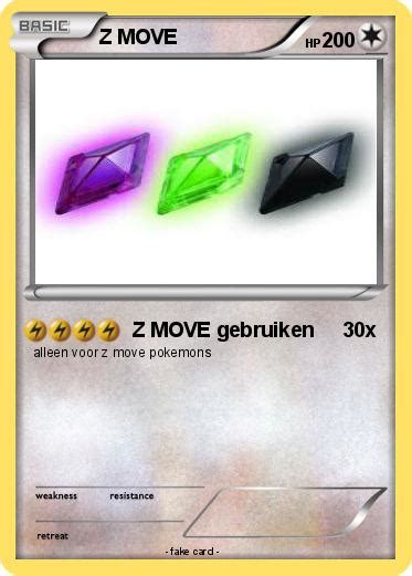 Pokémon Z MOVE - Z MOVE gebruiken - My Pokemon Card