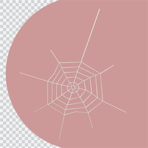 Premium PSD | 3d spider web