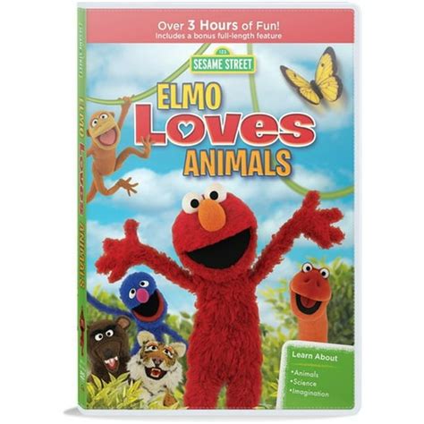 Sesame Street: Elmo Loves Animals (DVD) - Walmart.com - Walmart.com