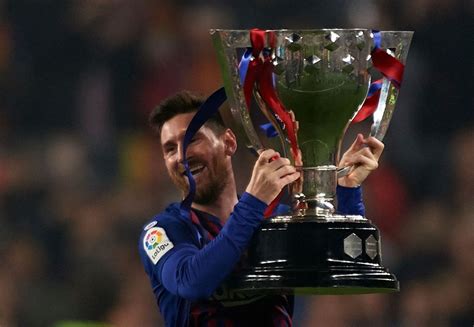 Leo Messi Trophy Room - La Liga president Javier Tebas wants to name ...