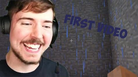 My First Video Ever - MrBeast - YouTube