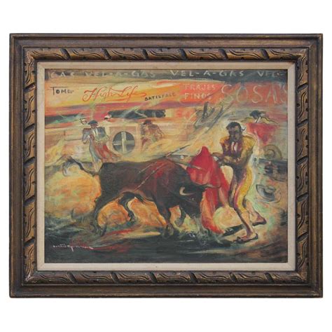 Matador Paintings - 68 For Sale on 1stDibs | famous matador painting ...