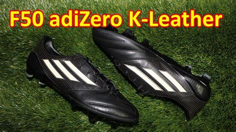 Adidas F50 adizero K-Leather (Pure Leather Pack) - Review + On Feet ...