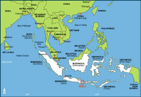 Where is Bali? Neighbouring Countries, Its Ocean, Capital City & More ...