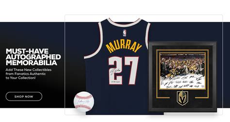 Fanatics Authentic - Sports Memorabilia, Autographed & Signed Collectibles