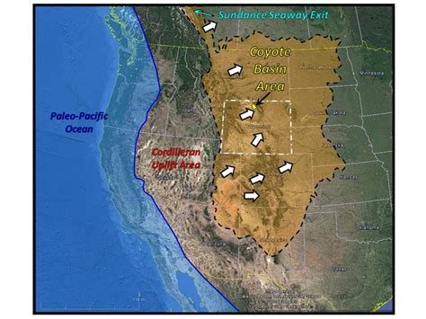 Morrison Formation Fossils Maps