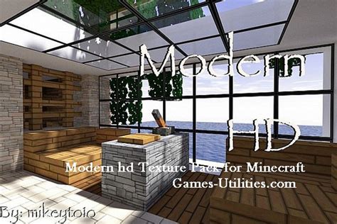 Modern HD Resource Pack for Minecraft 1.14.4/1.13.2/1.12.2/1.11.2/1.10.2