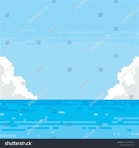 Pixel Art Ocean Background: Over 3,616 Royalty-Free Licensable Stock ...