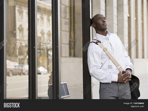 Man Waiting Bus Stop Image & Photo (Free Trial) | Bigstock