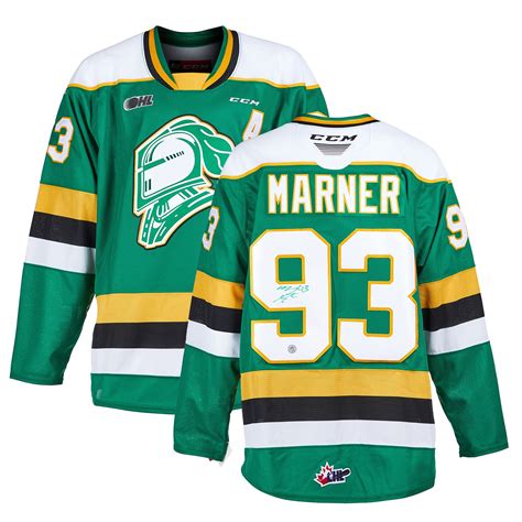 Mitch Marner London Knights Autographed Signed CHL CCM Jersey