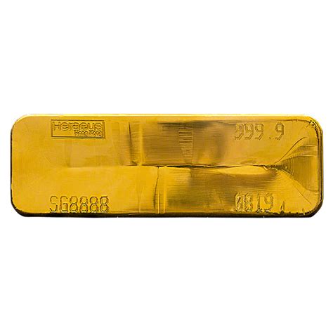 Buy 400 oz Heraeus Gold Bullion Bar