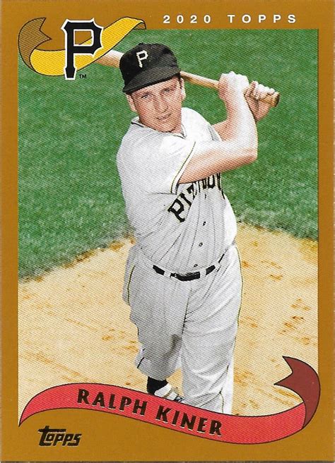 Ralph Kiner 2020 Topps Archives #210 Pittsburgh Pirates Baseball Card