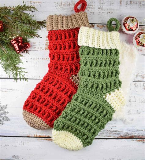 Free Crochet Patterns For Christmas Stockings