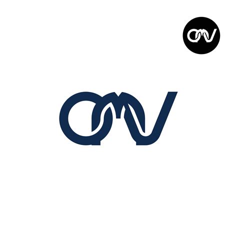 Letter OMV Monogram Logo Design 28346122 Vector Art at Vecteezy