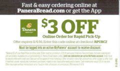 panera rapid pick up coupon