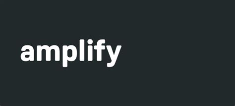 Amplify Logo - LogoDix