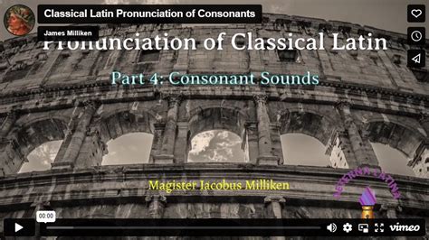 Classical Pronunciation - Aeterna Latina