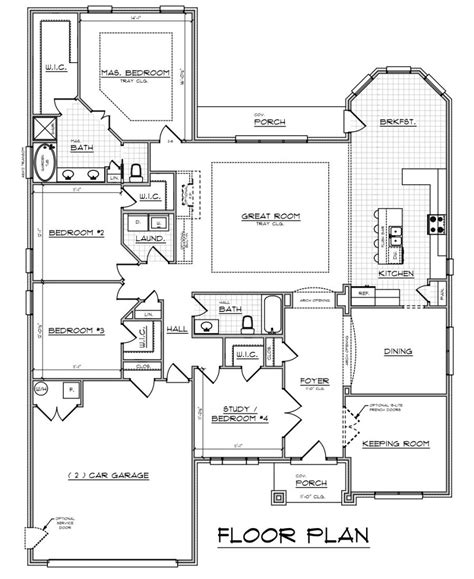 The Truman Floor Plan | Thompson Homes