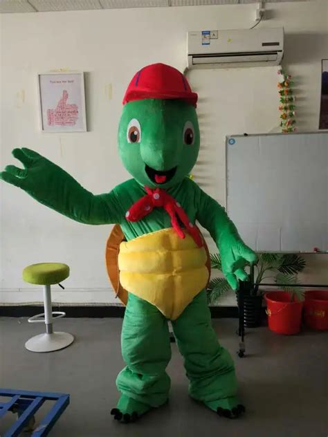 Oisk Custom Franklin The Turtle Mascot Costume Halloween Christmas Birthday Celebration Carnival ...