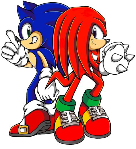 Sonic and Knuckles by Pendulonium on DeviantArt