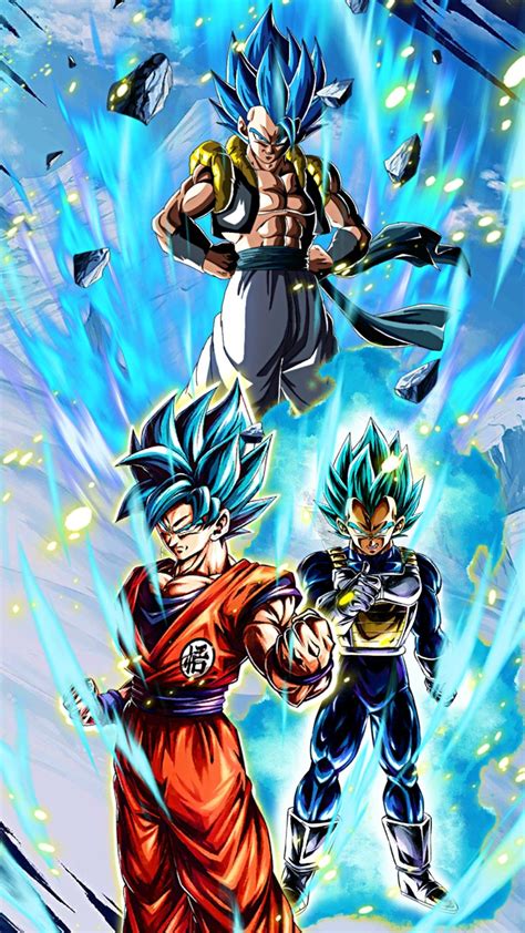 Ssb goku and vegeta wallpaper with gogeta transition is available to ...