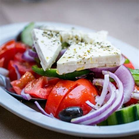 Simple Greek Salad Recipe - Jim Cooks Food Good!