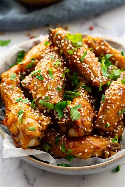 Honey Glazed Chicken Wings Recipe - The Cookie Rookie® (VIDEO!)