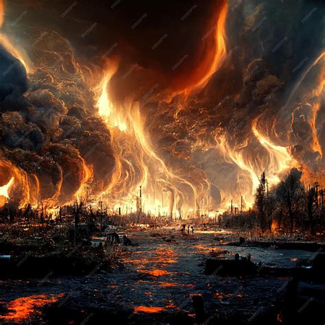 Fire Apocalypse Background