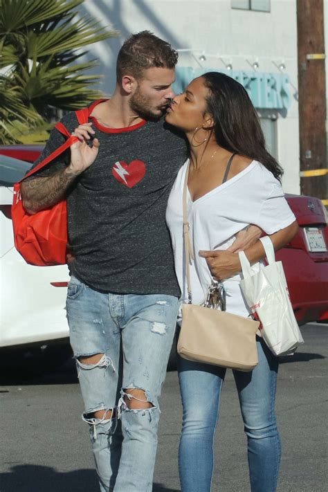 Christina Milian and boyfriend Matt Pokora out in LA -03 | GotCeleb