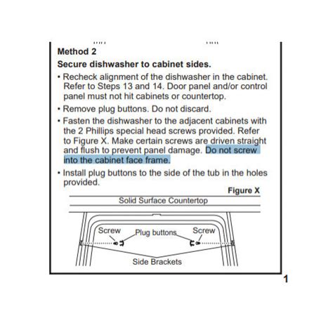 GE Cafe Dishwasher Sticks Out Too Far