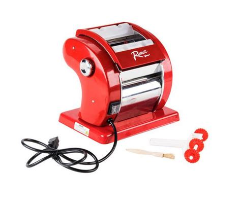 Electric Pasta Maker Roller Machine, Spaghetti, Fettuccine, Ravioli, N ...