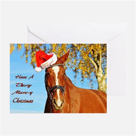 Horse Christmas Greeting Cards | CafePress