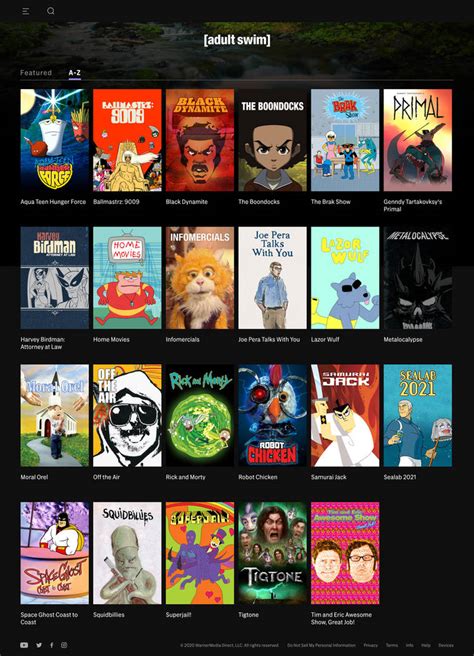 All Adult Swim Shows on HBO Max! by SuperGemStar on DeviantArt