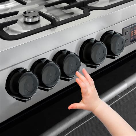 Amazon.com: Stove Knob Covers for Child Safety - 5 Pack Babepai ...