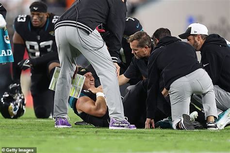 Trevor Lawrence sprains his ankle after Jacksonville quarterback was ...