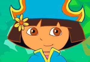 DORA THE EXPLORER DRESS UP free online game on Miniplay.com